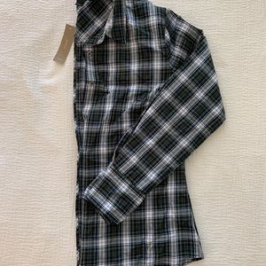 Jcrew Plaid Slim Stress Perfect Shirt